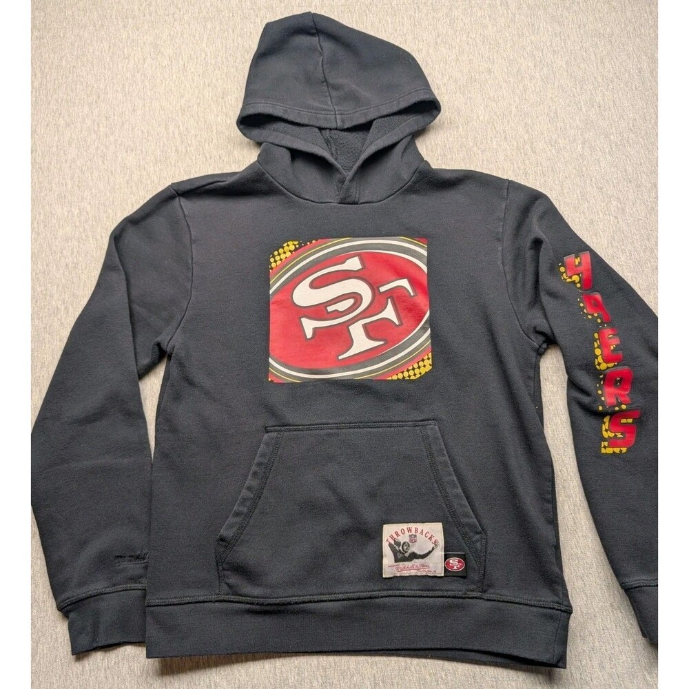 Youth San Francisco 49ers Mitchell & Ness NFL Big Face 7.0 Size Large Size 14-16